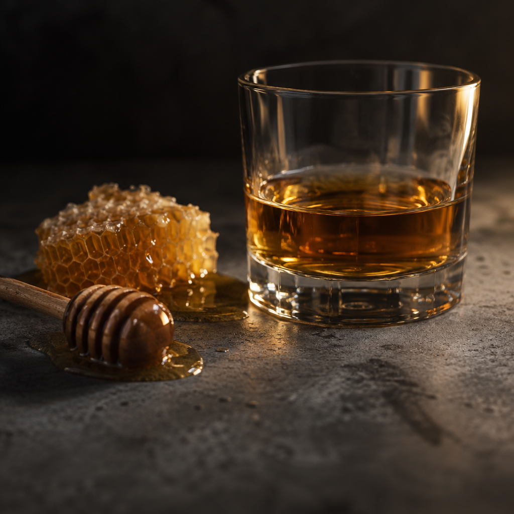 Honey packs and alcohol