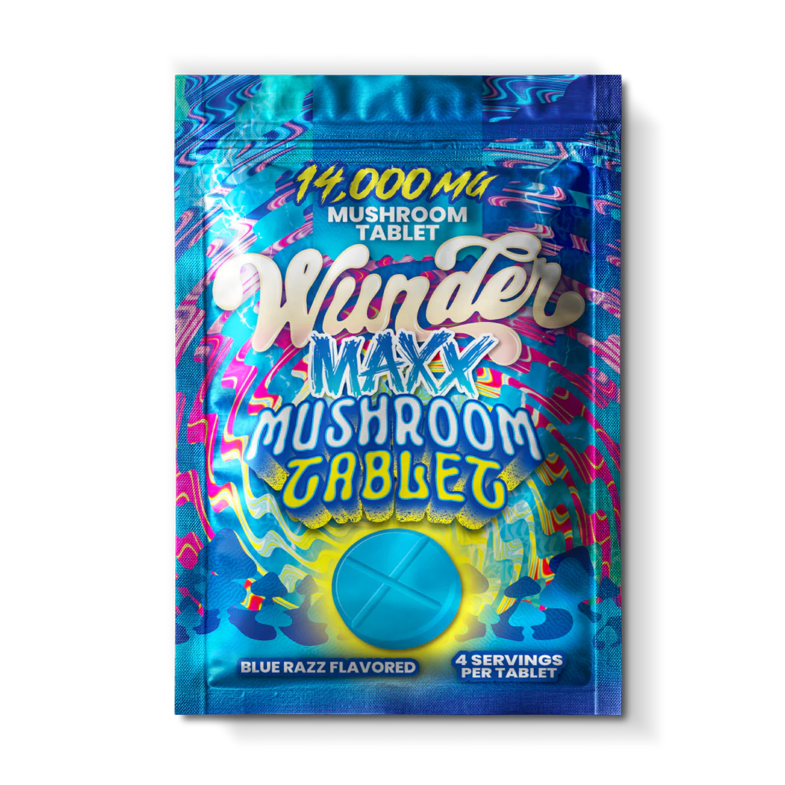 Wunder Maxx Tablets - 14,000mg Mushroom Edible - 4 Flavors!