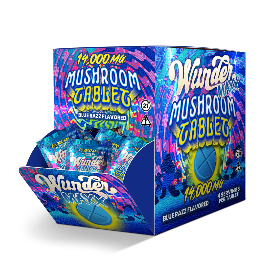 WunderMaxx14000TabletsBlueRazz30ct