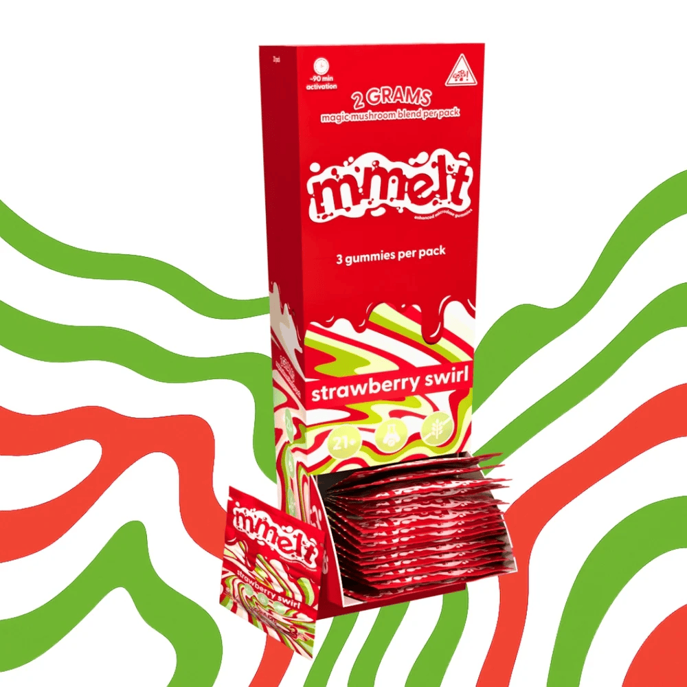 Mmelt - 2g Mushroom Gummies - 2 Flavors!