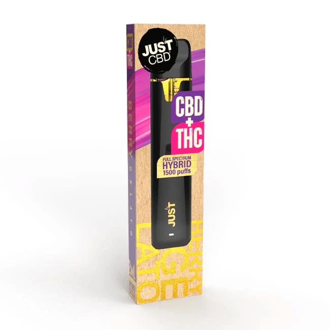 JustCBD - 1500mg Berry Gelato CBD + THC Disposable Vape