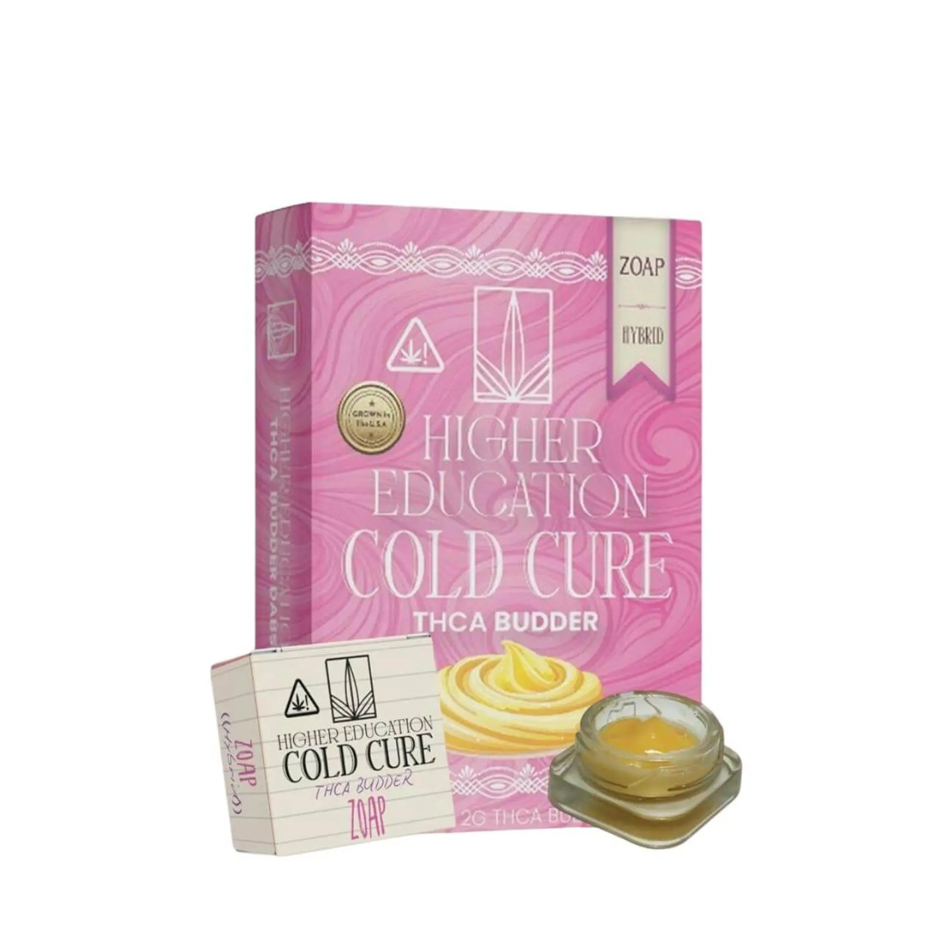Higher Education - Cold Cure THC-A Badder - 5 Strains!
