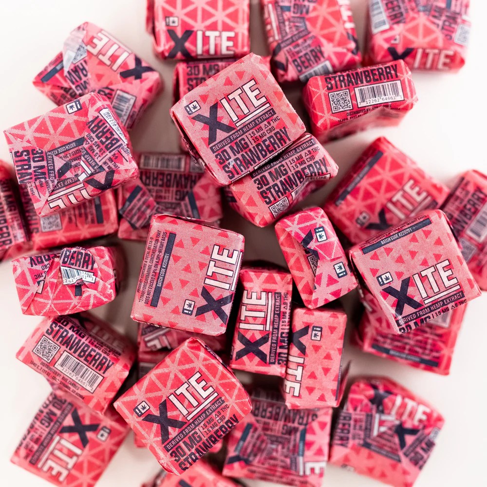 Xite - 30mg 1:1 THC/CBD Chews - 2 Flavors!
