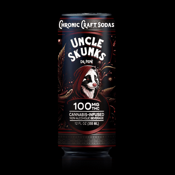 Uncle Skunks - 100mg THC Infused Chronic Craft Soda
