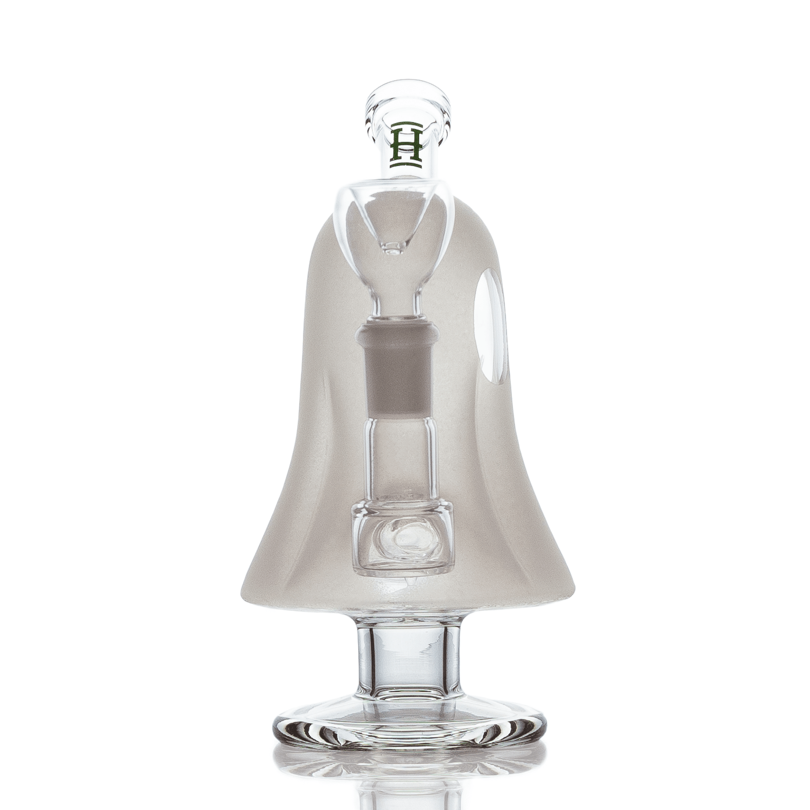 Hemper Ghost Dab Rig glowing in dark environment