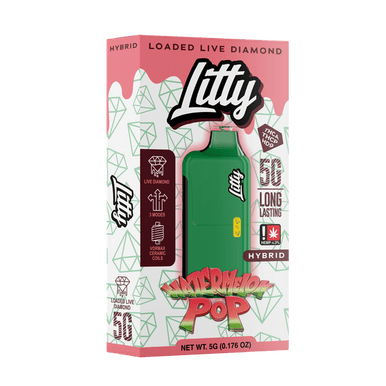 Litty 5g Watermelon Pop THC-A Disposable Vape