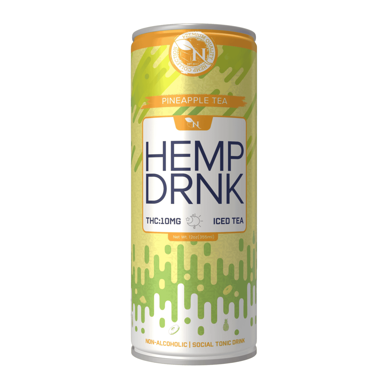 Gift From Nature Hemp Drink Pineapple Tea CBD Delta-9 wellness beverage