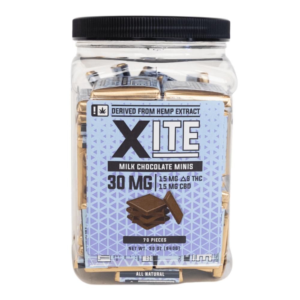 Xite - 30mg 1:1 THC/CBD Milk Chocolate