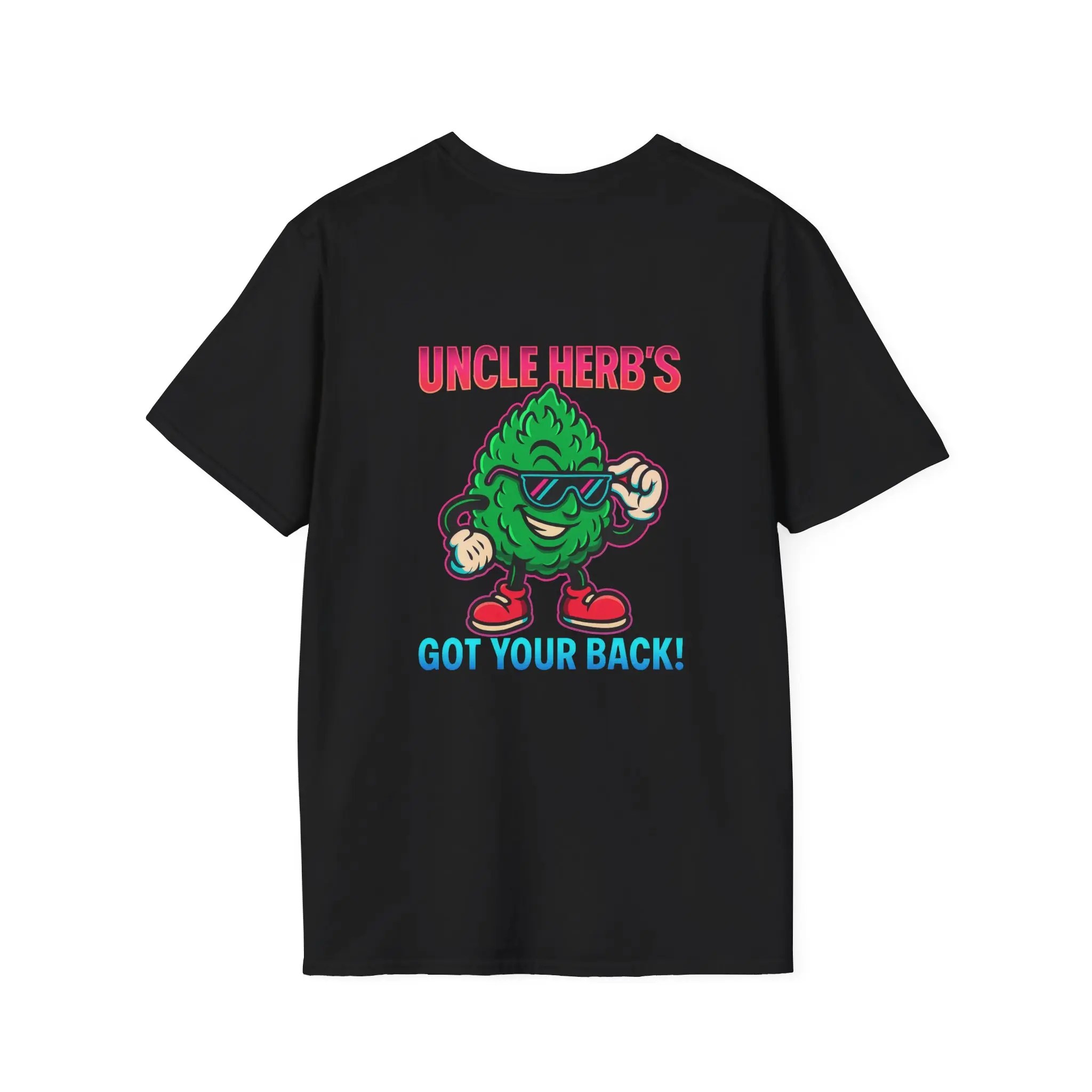 Uncle Herbβs Got Your Back T-Shirt - RemedyCenter.com Logo
