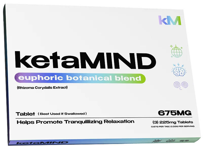 KetaMIND tablet close-up angle