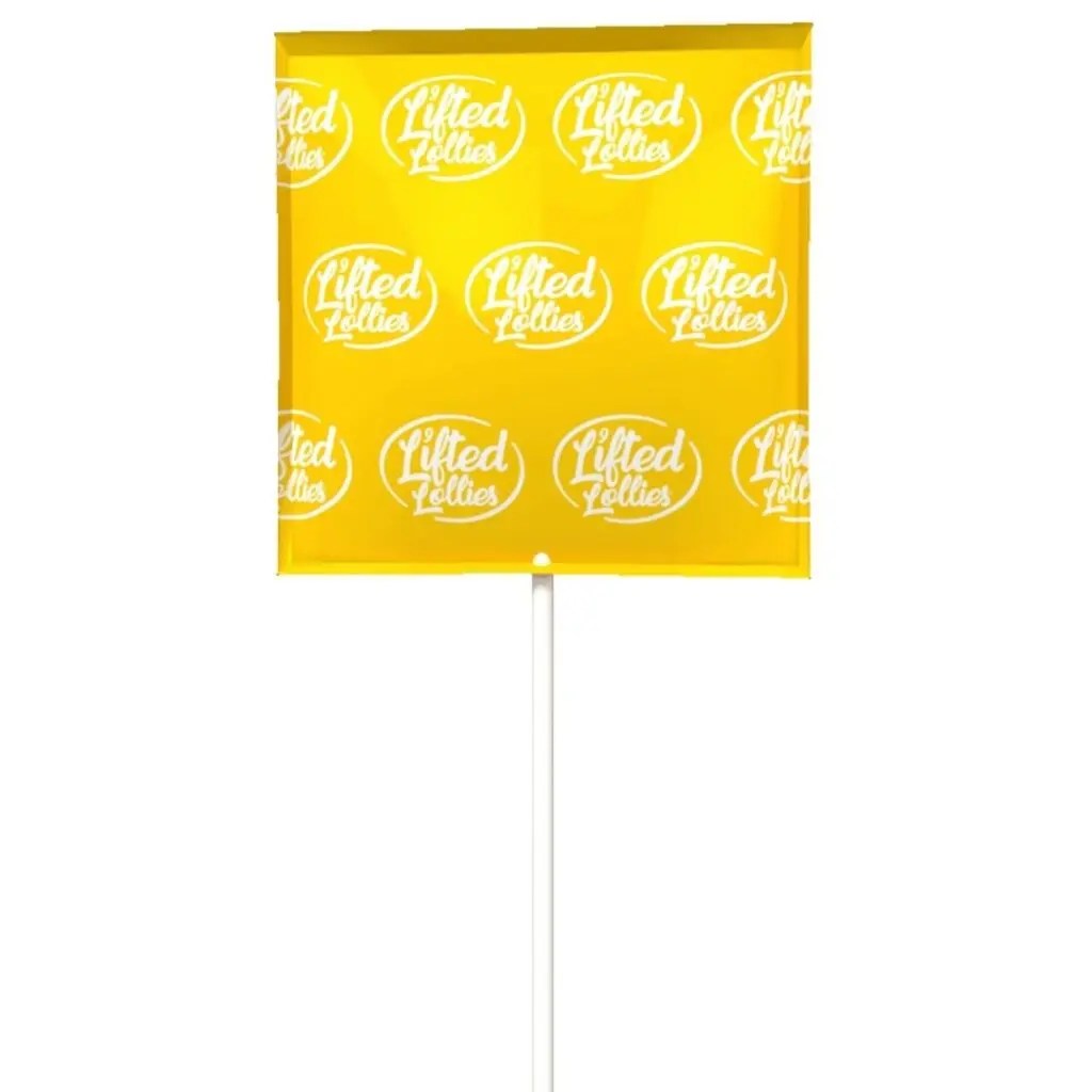 Lifted Lollies 30mg D9 THC Pineapple Sucker