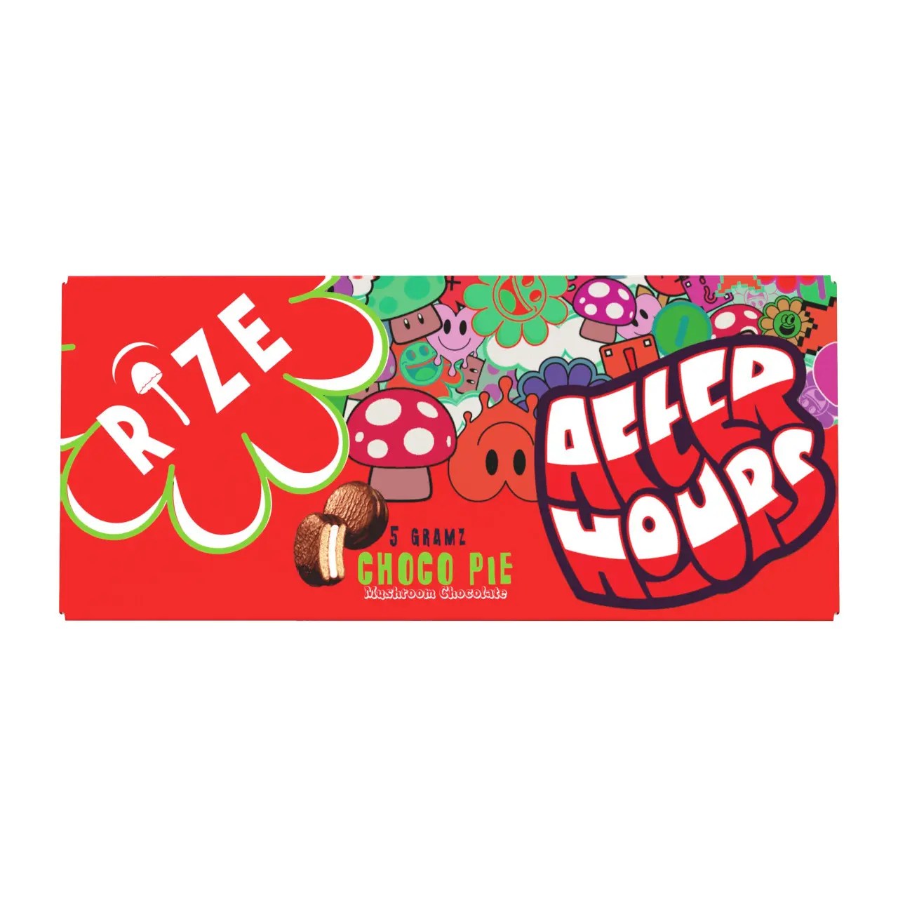 Rize After Hours Choco Pie Mushroom Chocolate Bar