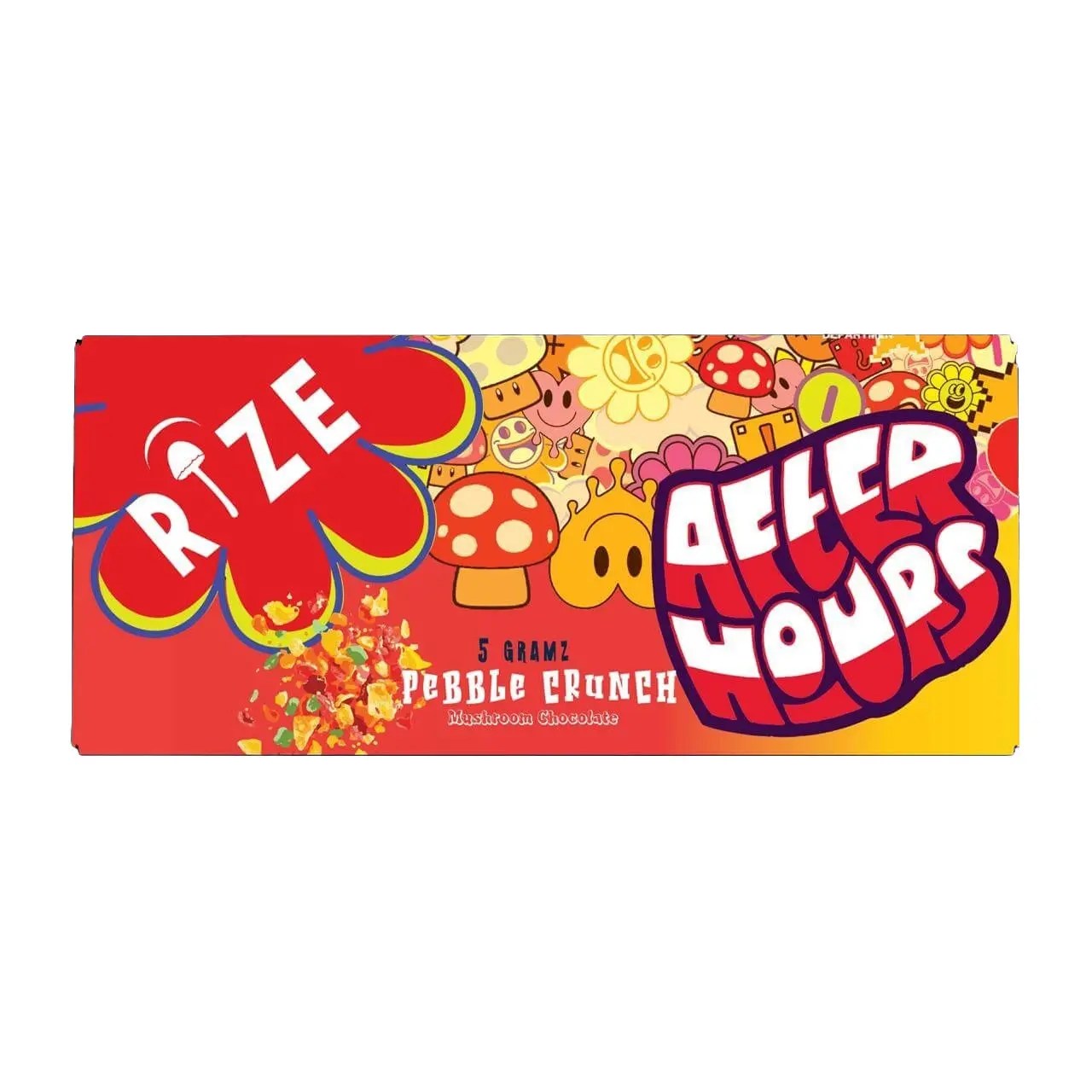 Rize After Hours Pebble Crunch Mushroom Chocolate Bar