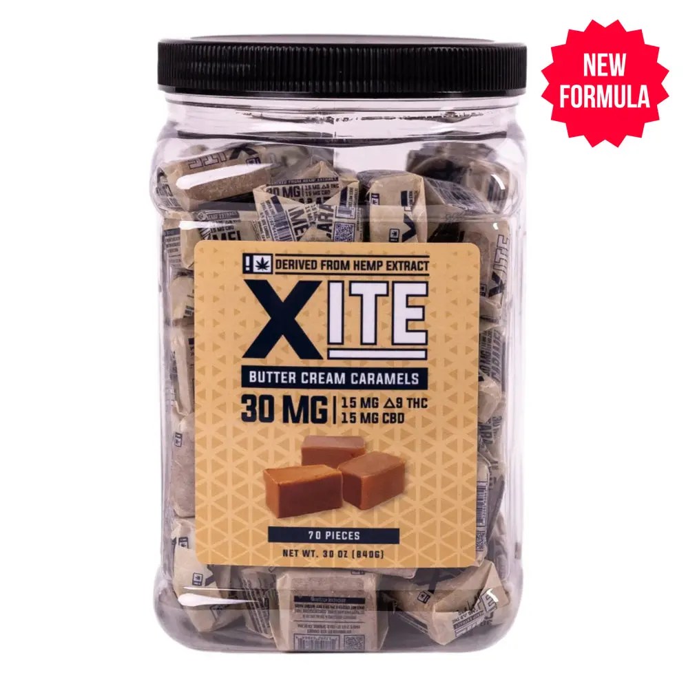 Xite Butter Cream Caramels 30mg jar