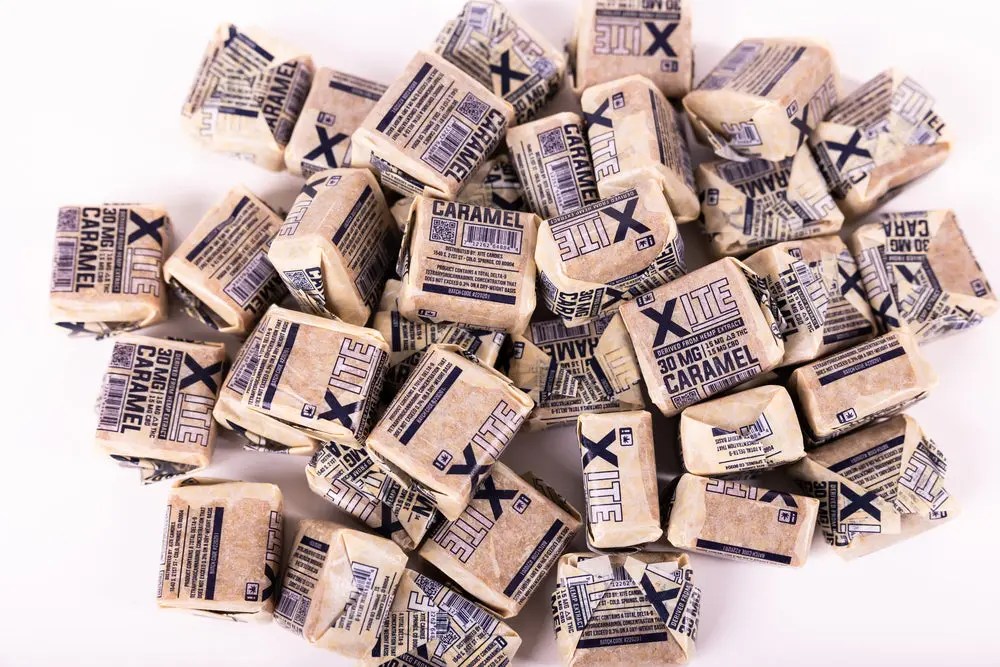 Xite Butter Cream Caramels pile