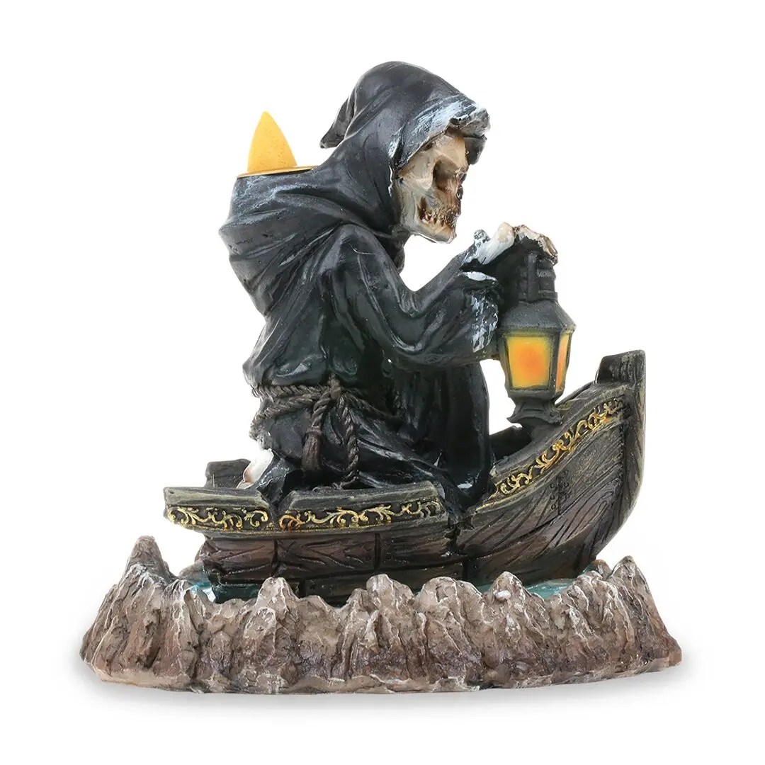 Fantasy backflow incense burner dragon design