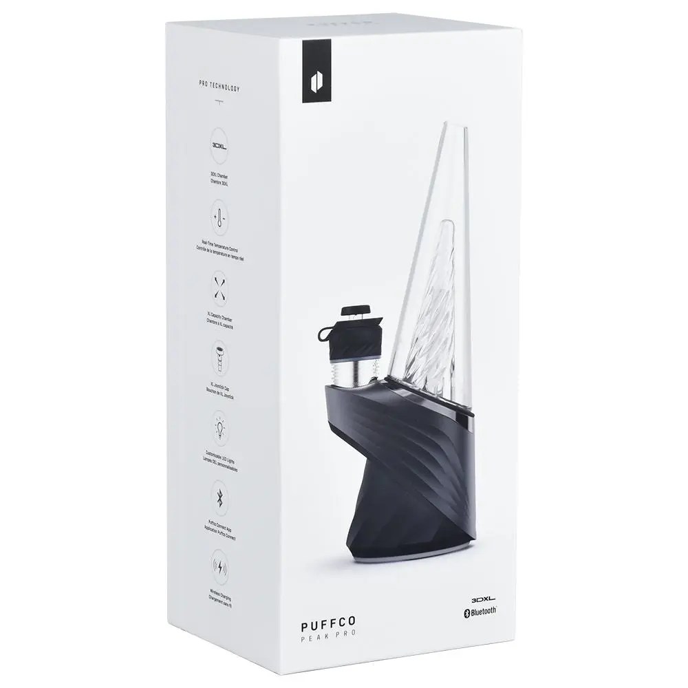 Puffco Peak Pro 3DXL Smart eRig top mouthpiece view