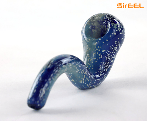 5" Galaxy Glass Sherlock Pipe