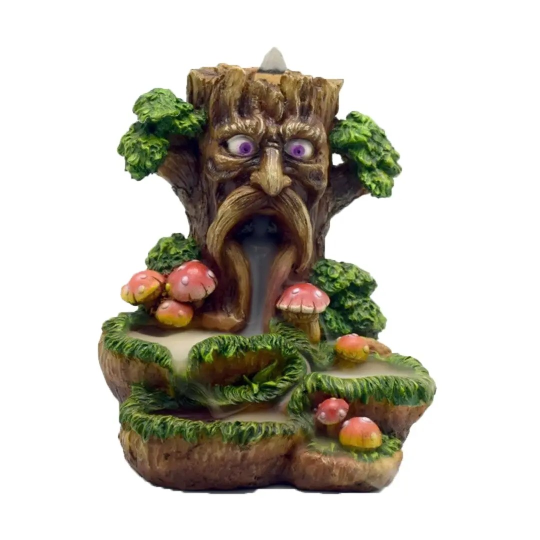 Fantasy backflow incense burner dragon design