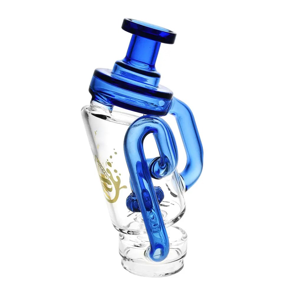 Pulsar Puffco recycler attachment side view multi-chamber