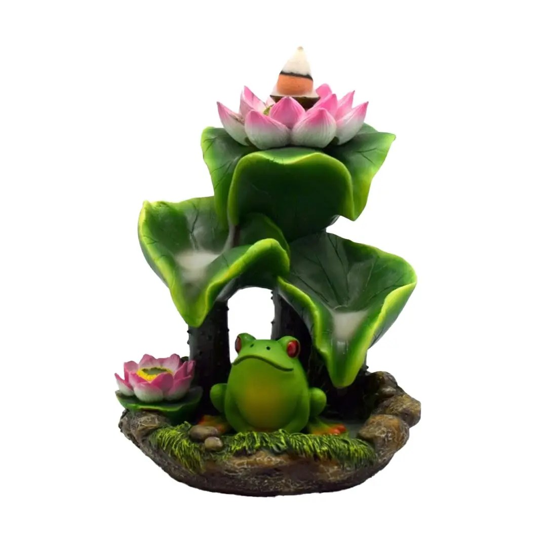 Fantasy backflow incense burner dragon design