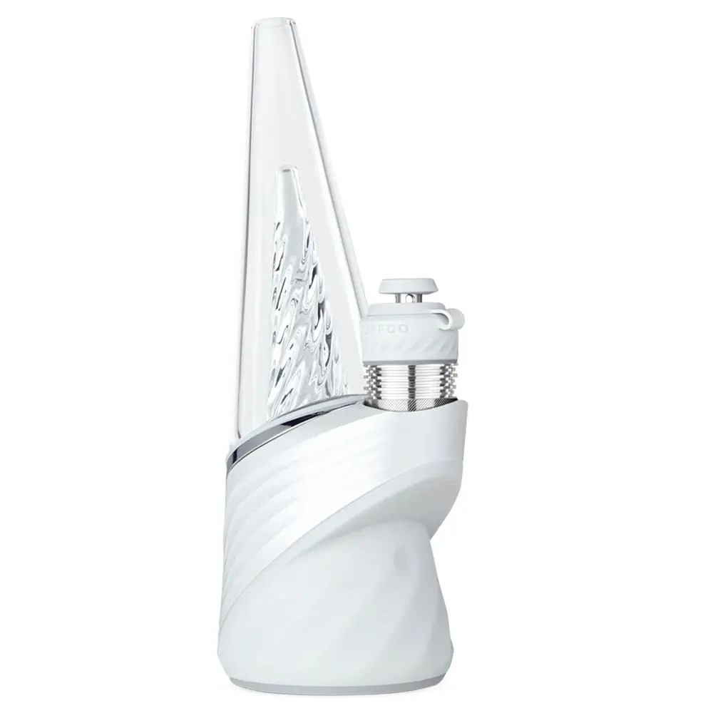 Puffco Peak Pro 3DXL Smart eRig Pearl colorway angle