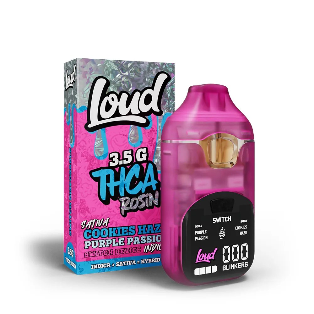 Loud - 3.5g THC Rosin Switch Device Indica/Sativa/Hybrid