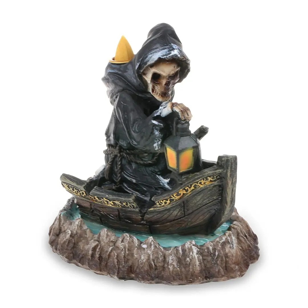 Fantasy backflow incense burner dragon design