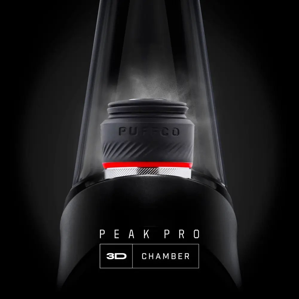 Puffco Peak Pro 3D Chamber atomizer packaging detail