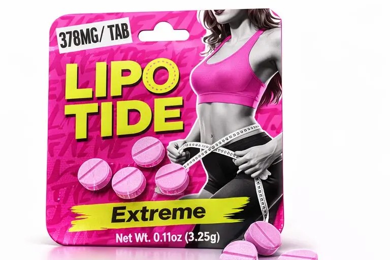LipoTide Female 378mg dietary supplement tablet