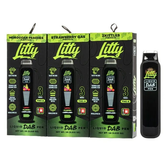 Litty - 1g THCA Liquid Dab Pen - 13 Strains!