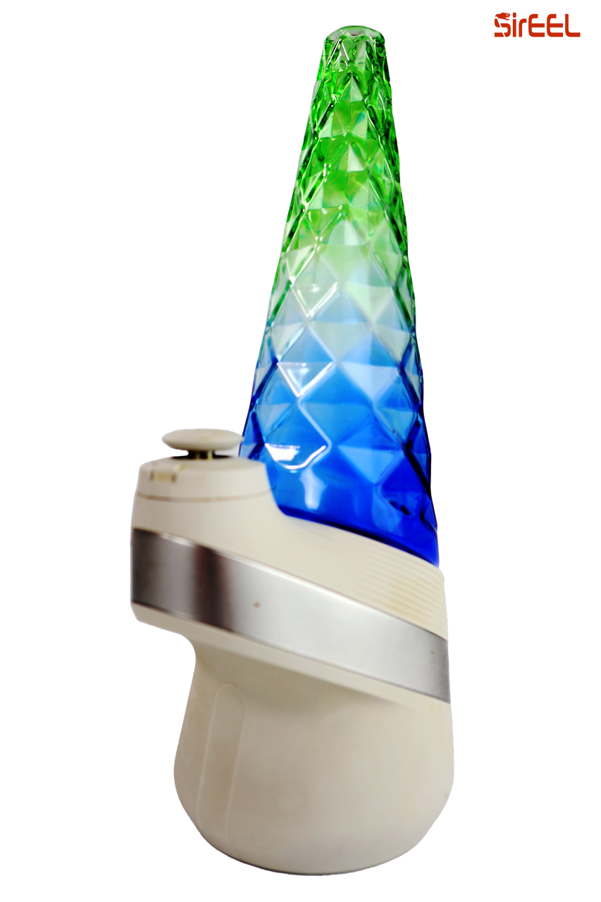 Puffco Peak Replacement Glass - Blue/Green Prism