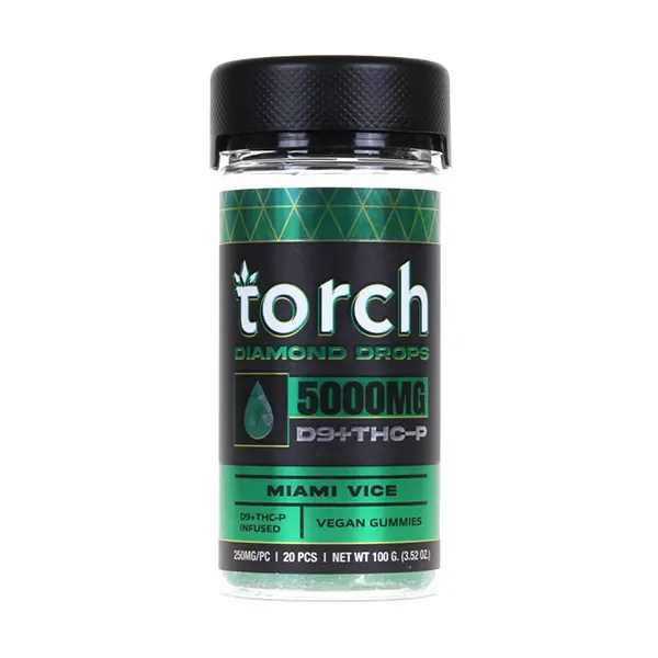 Torch - Diamond Drops 5000mg D9+THCP Gummies 20ct - 3 Flavors!