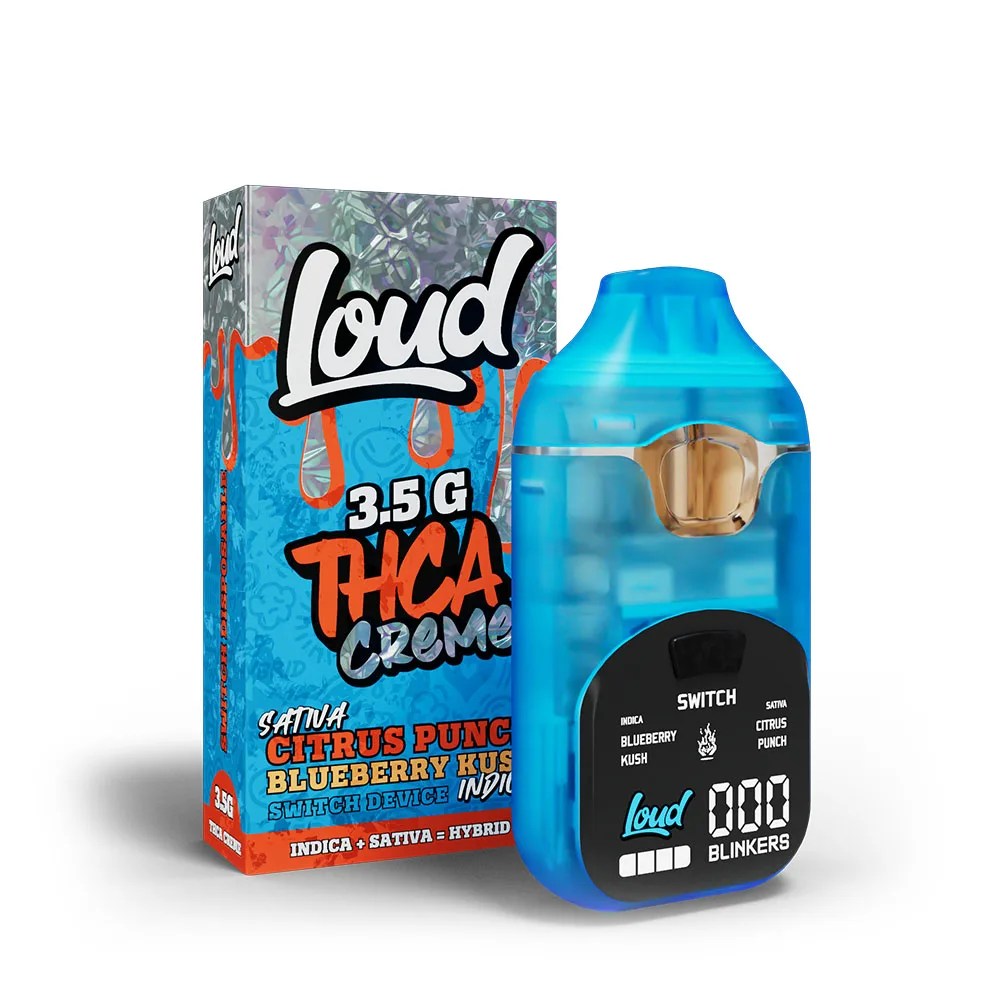 Loud creme switch device Citrus Punch & Blueberry Kush (Creme) product image