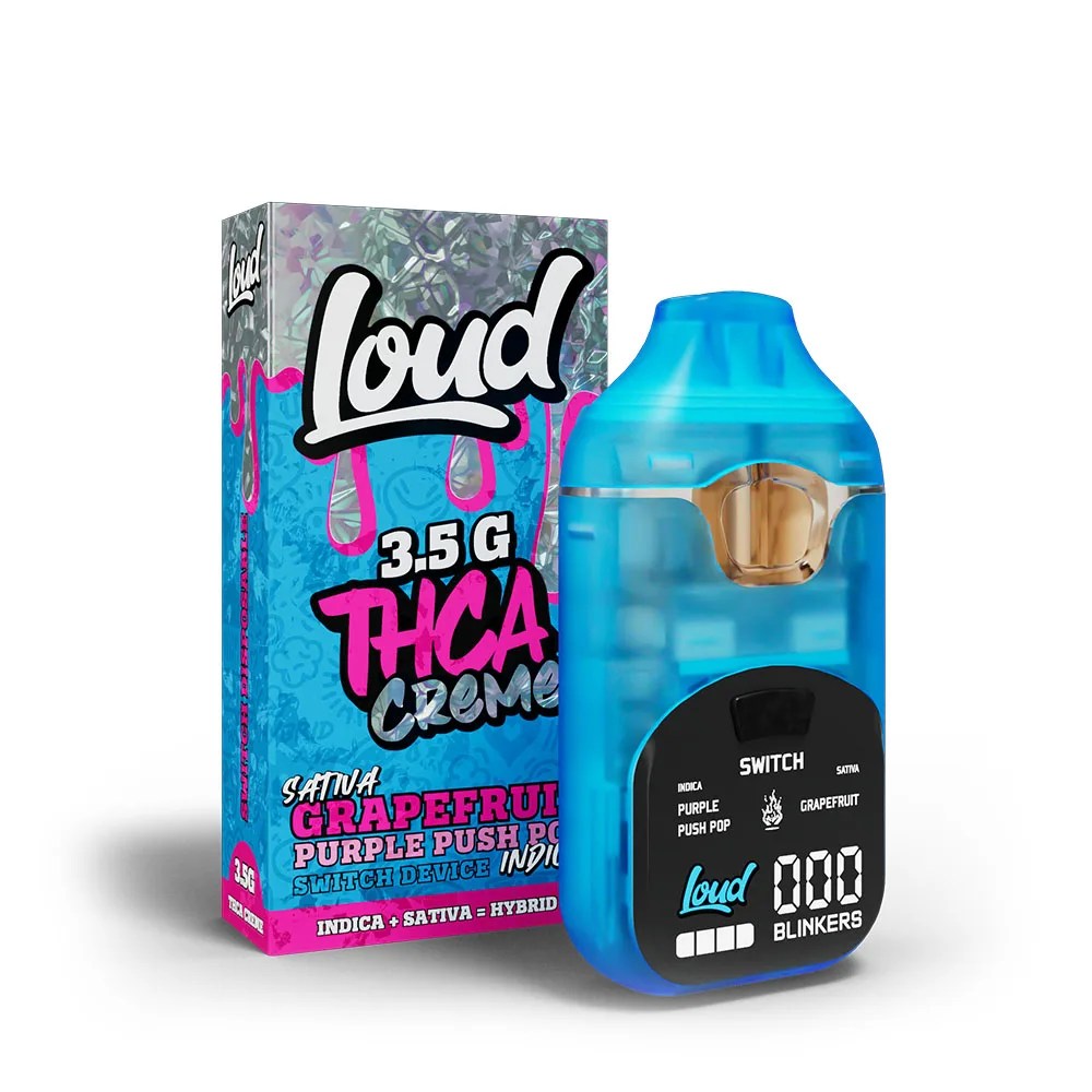 Loud creme switch device Grapefruit & Purple Push Pop (Creme) product image