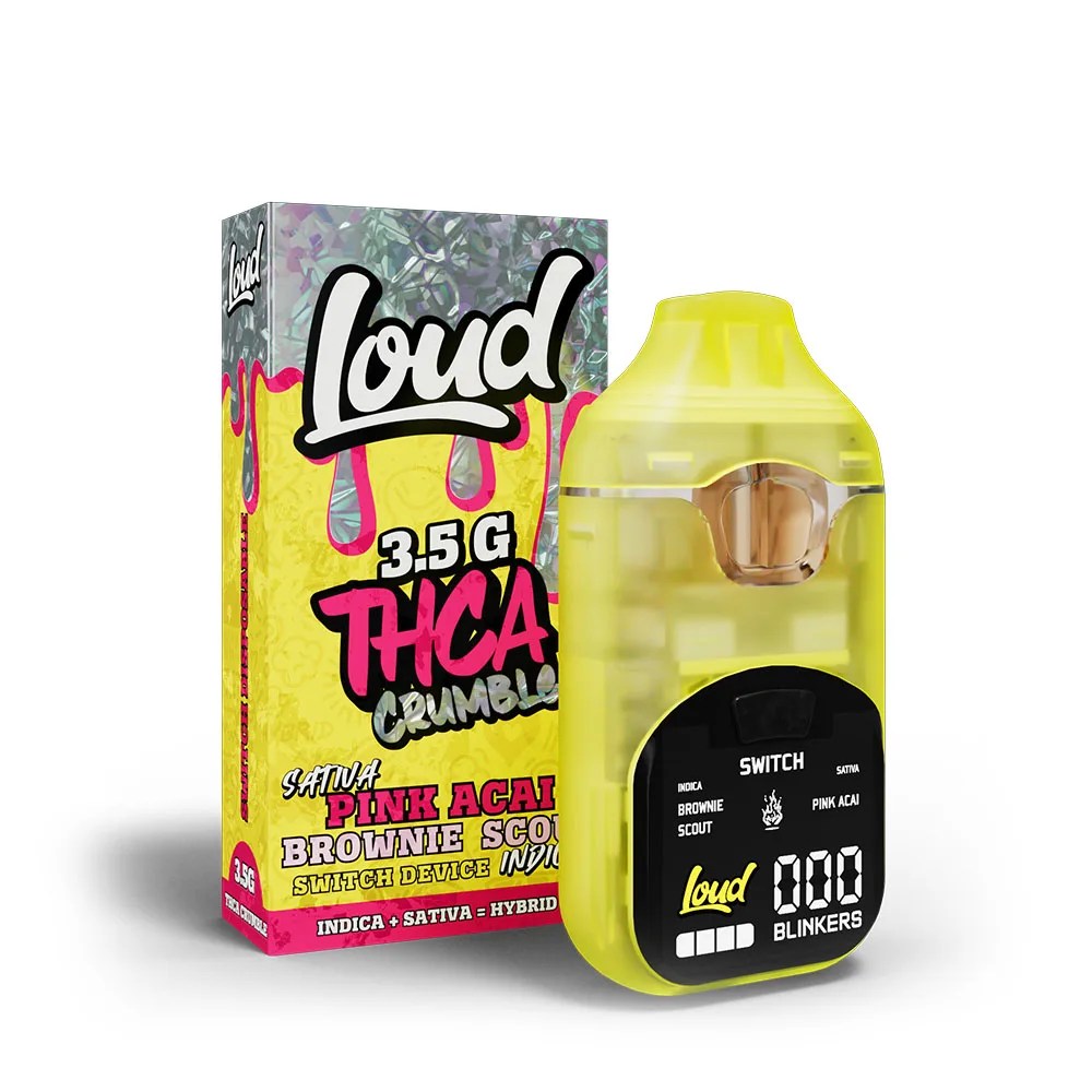 Loud crumble switch device Pink Acai & Brownie Scout (Crumble) product image
