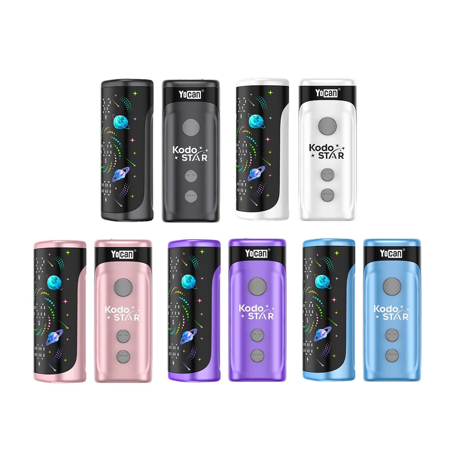YoCan - Kodo Star 510 Threaded Battery - 5 Colors!
