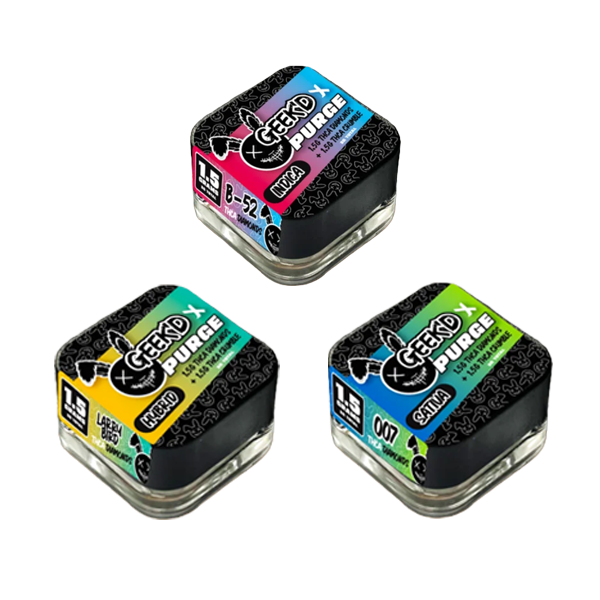 Purge x Geek'd THCA Crumble Diamonds 1.5g jar - 3 strain combos