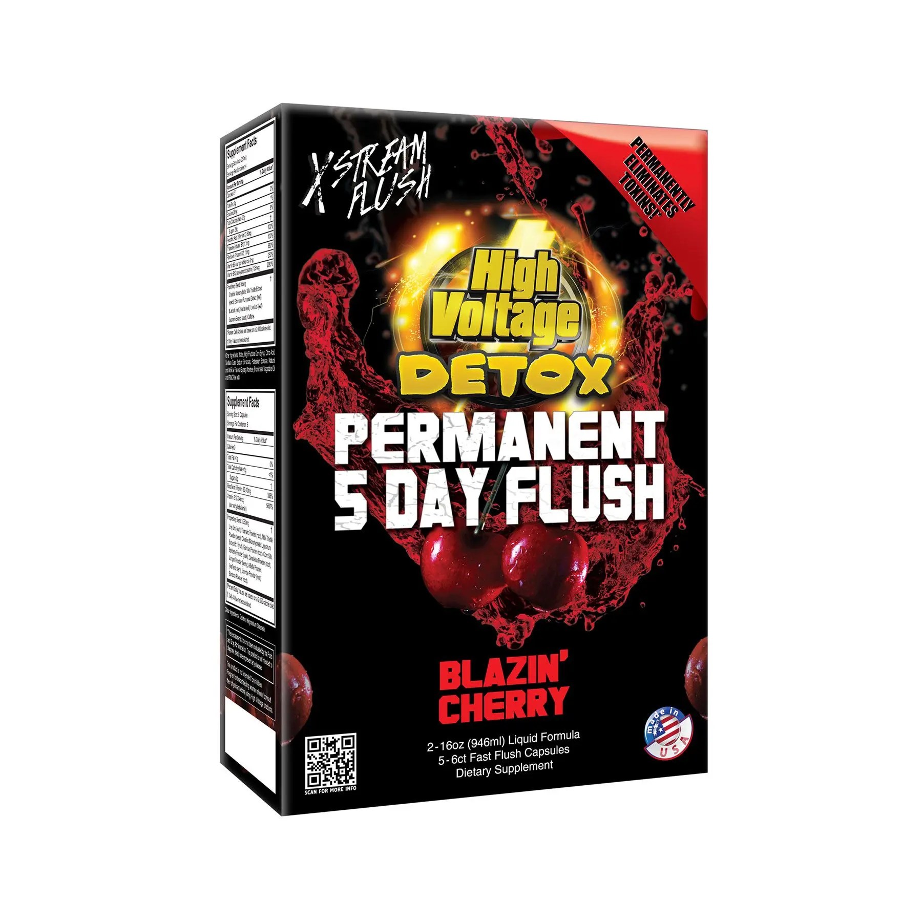 High Voltage Permanent Detox Blazin Cherry