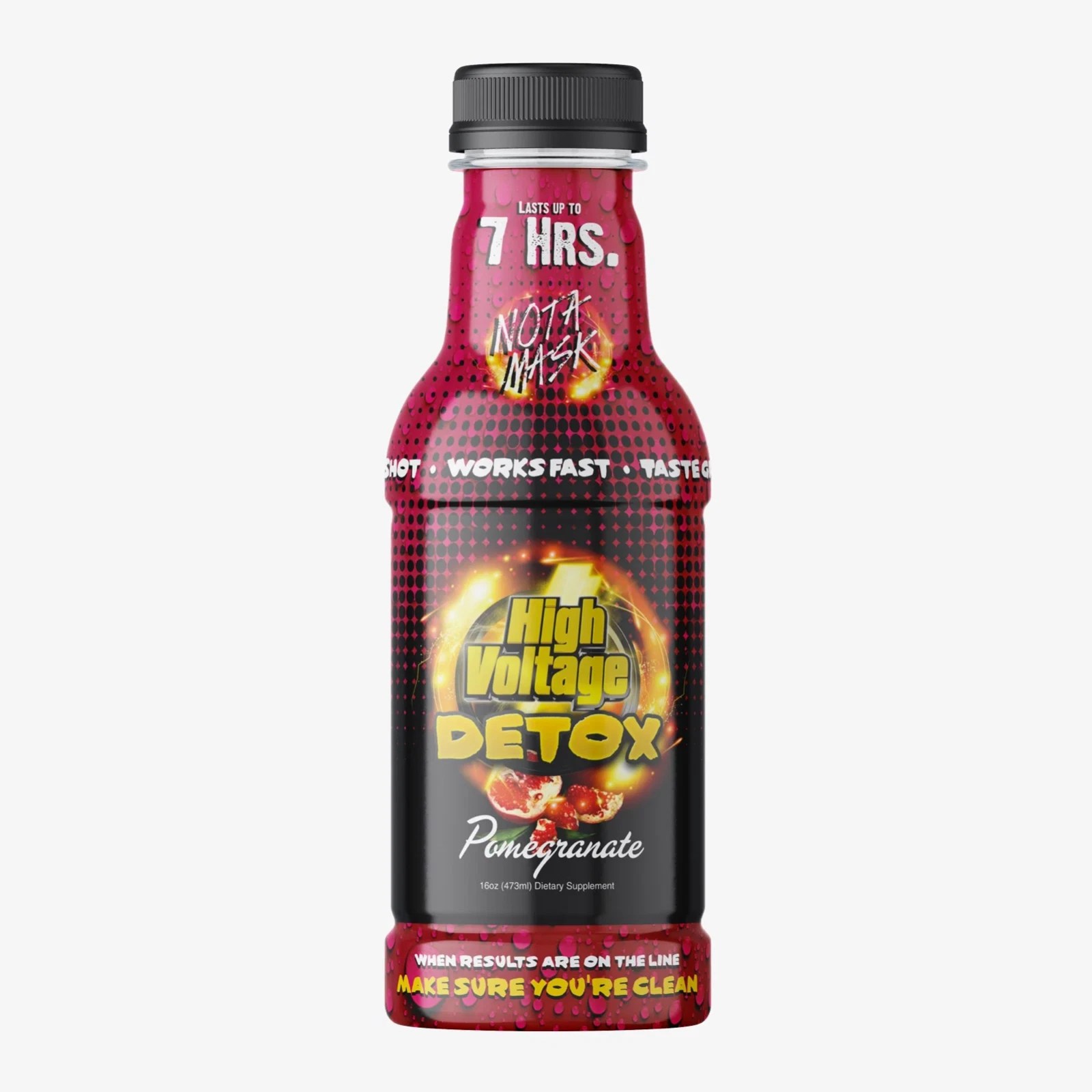 High Voltage Single Flush Detox Pomegranate