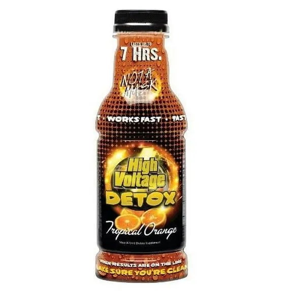 High Voltage Single Flush Detox Tropical Orange