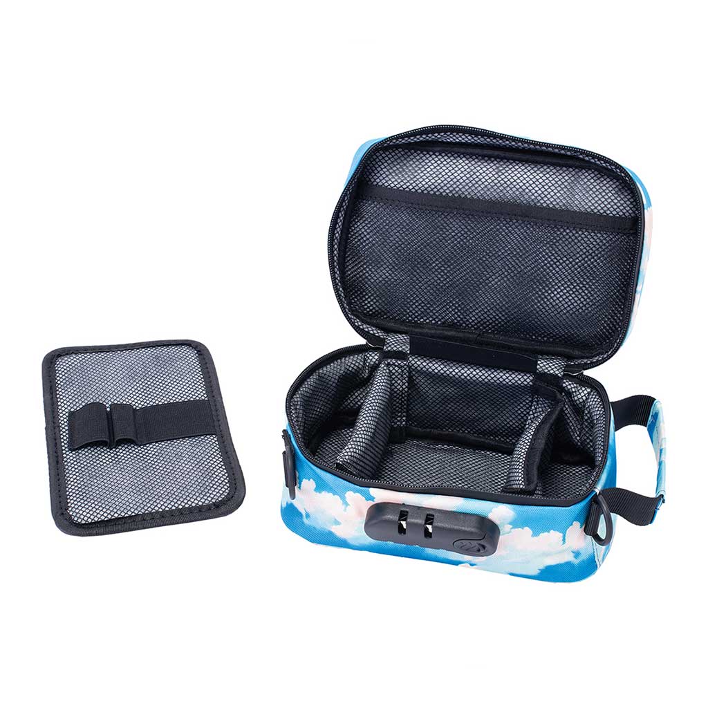 8.5IN X 5.5IN X 4.5IN SMELLPROOF BAG - PALM CITY RETRO product image 2