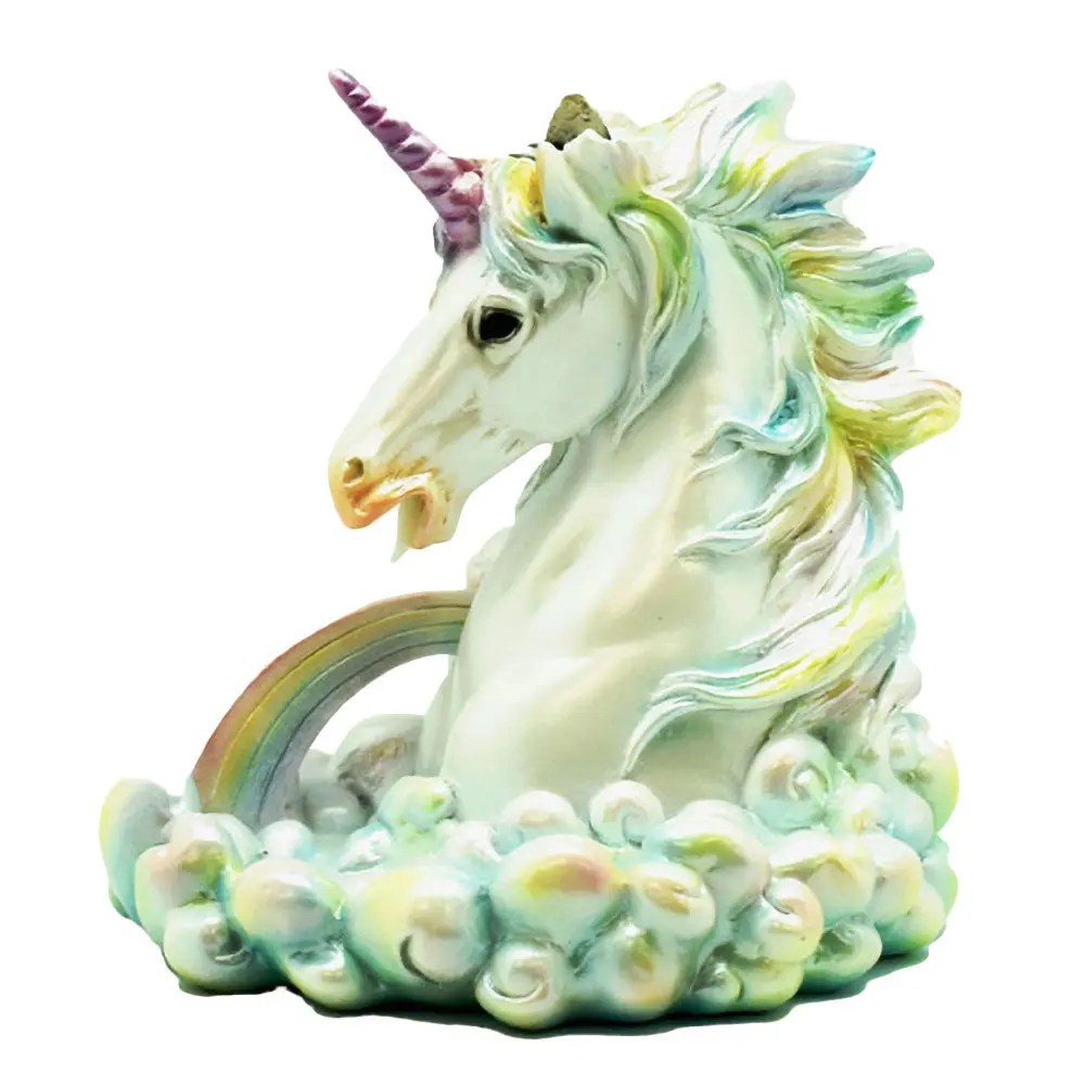 Cloud Breathing Unicorn Backflow Incense Burner product image 1