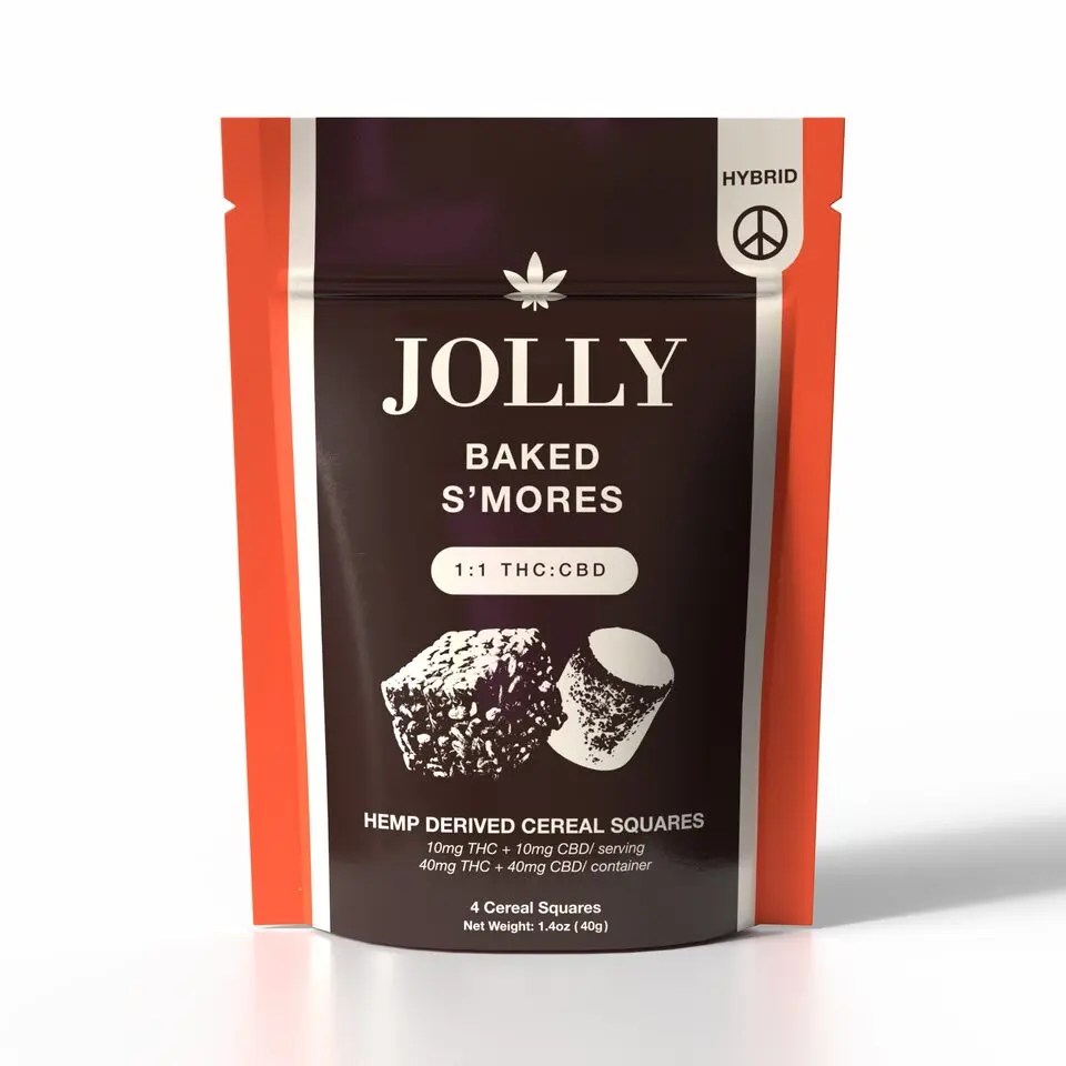 Jolly - 80mg 1:1 THC/CBD Baked S'mores