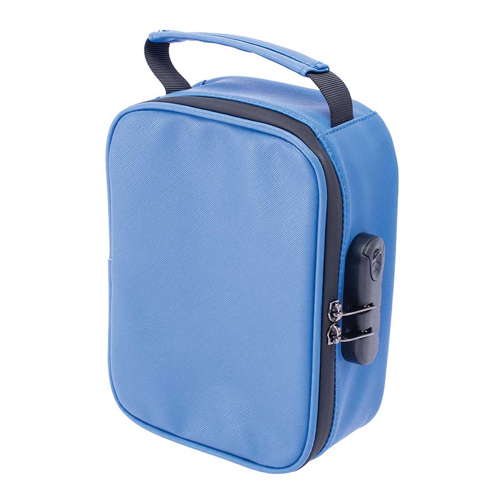 9IN X 6.5IN X 3.5 SMELLPROOF BAG - CLASSIC BLUE product image 4