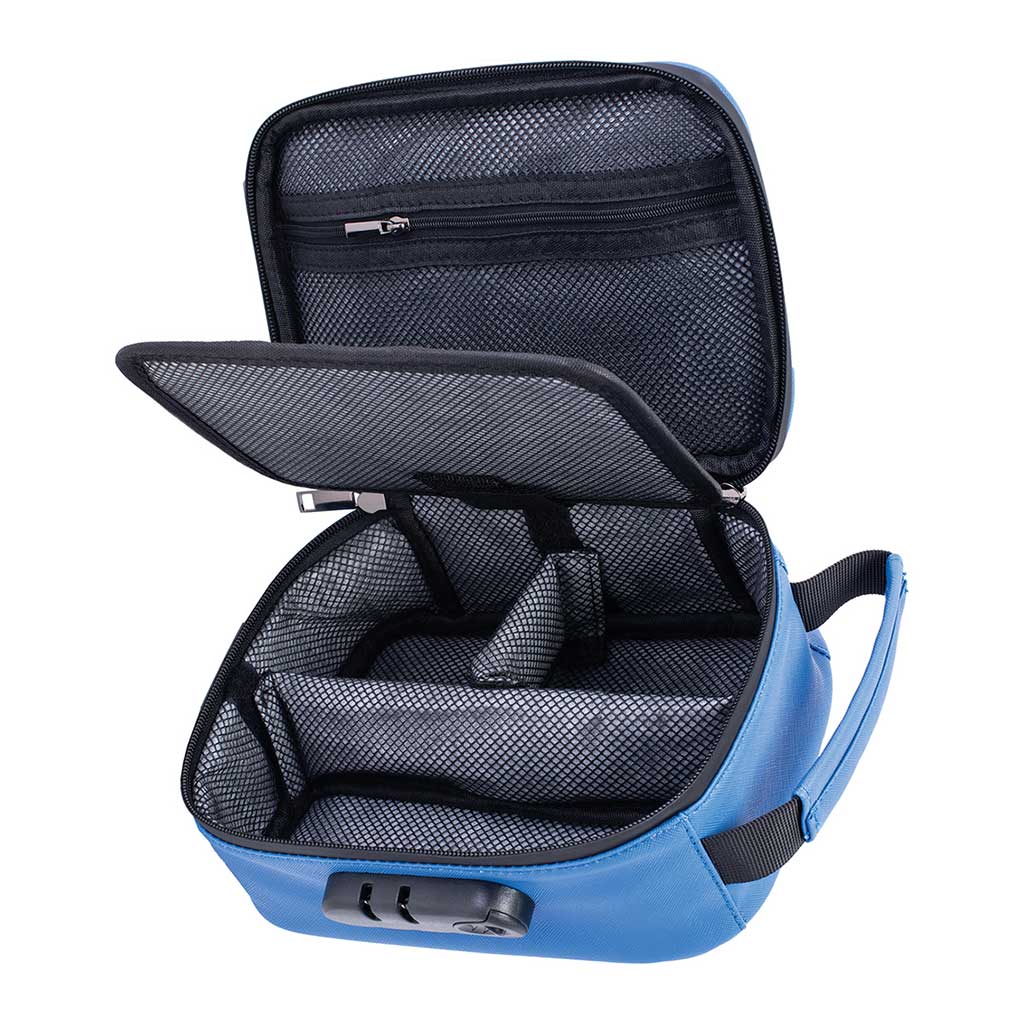9IN X 6.5IN X 3.5 SMELLPROOF BAG - CLASSIC BLUE product image 2