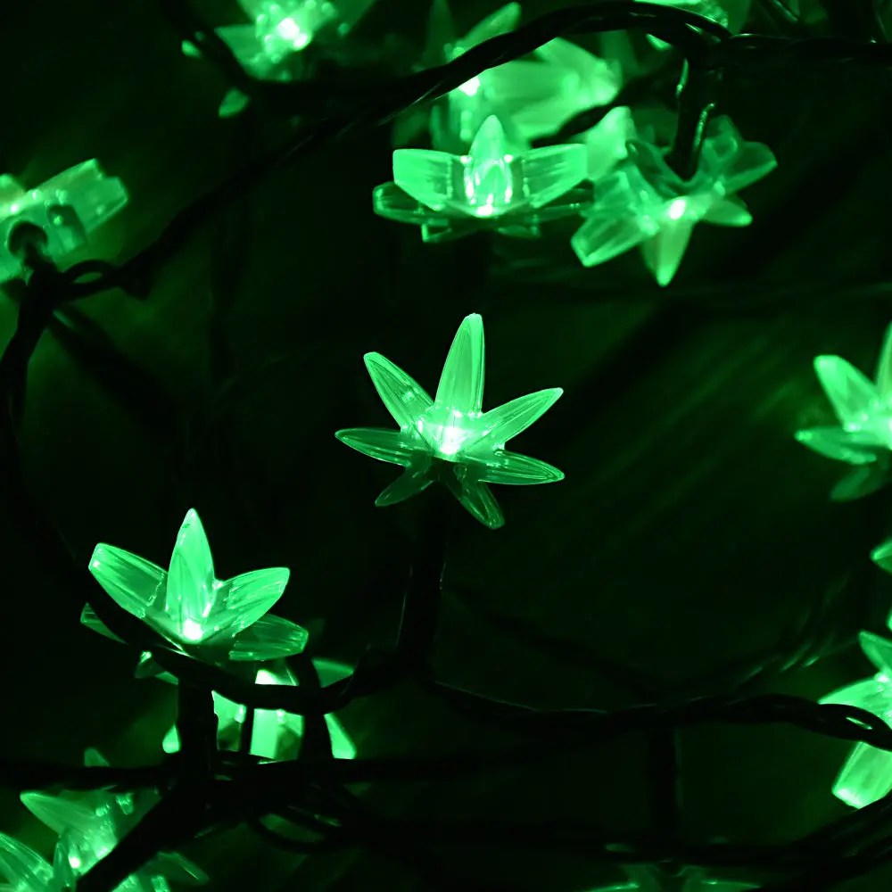 Mini High Lights Hemp Leaf LED String Light Set product image 8