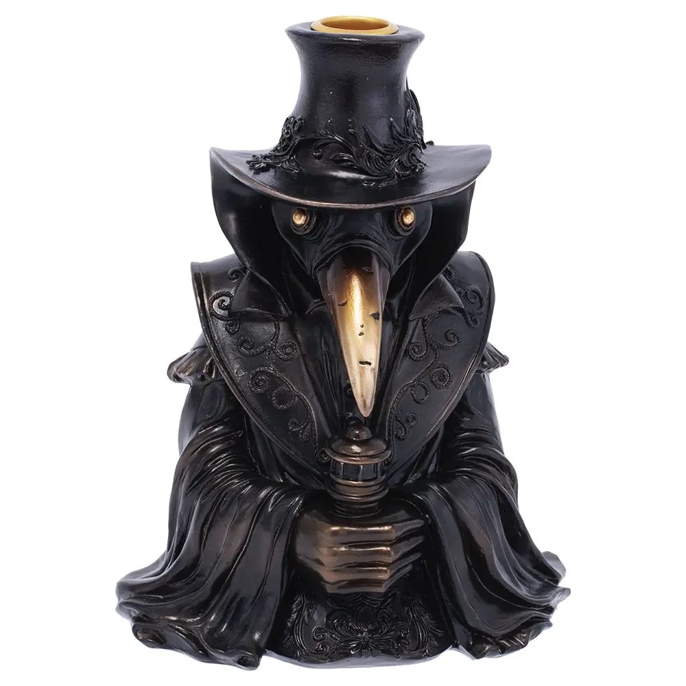 Plague Doctor Backflow Incense Burner - 7" product image 1