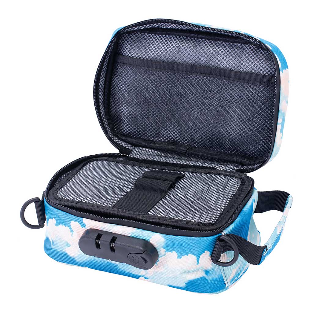 8.5IN X 5.5IN X 4.5IN SMELLPROOF BAG - PALM CITY RETRO product image 3