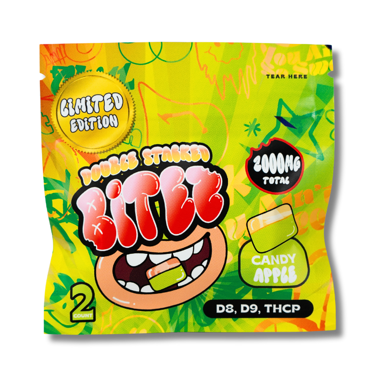 Ocho Double Stack Bitez Candy Apple 2000mg THC edible